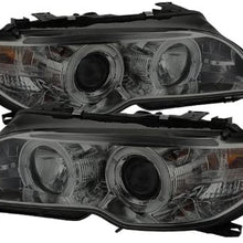 Spyder Auto 5073761 LED Halo Projector Headlights Chrome/Smoked