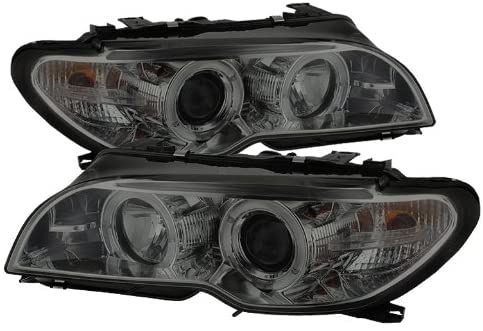 Spyder Auto 5073761 LED Halo Projector Headlights Chrome/Smoked