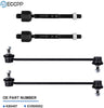 ECCPP Sway Bar Link Kit For 2003 2004 2005 2006 2007 2008 Mini Cooper - Front Sway Bar Endlink- From March 2002 Inner Tie Rod Ends