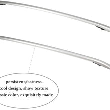 NOTUDE Roof Rack Top Rails fit for Ford Escape 2013-2016 Rooftop Side Rails Cargo Carrier for Ford Escape - Max Load 150LBS (Sold as 1 Pair)