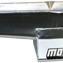Moroso 20205 8.25" Oil Pan for Chevy Small-Block Engines with Passenger-Side Dipstick