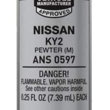 Dupli-Color ANS0597 Metallic Pewter Nissan Exact-Match Scratch Fix All-in-1 Touch-Up Paint - 0.5 oz.