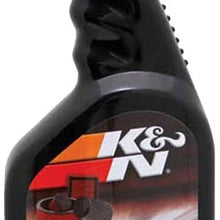 K&N Air Filter Large Size Service Kit Cleaner and Red Oil Plus 2 K&N Stickers Included