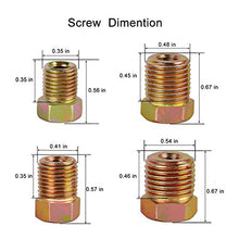 Muhize Upgraded Brake Line Tubing Kit - 25 Ft. of 3/16 Flexible Tube, Roll 25 ft 3/16" (Includes 16 Fittings)