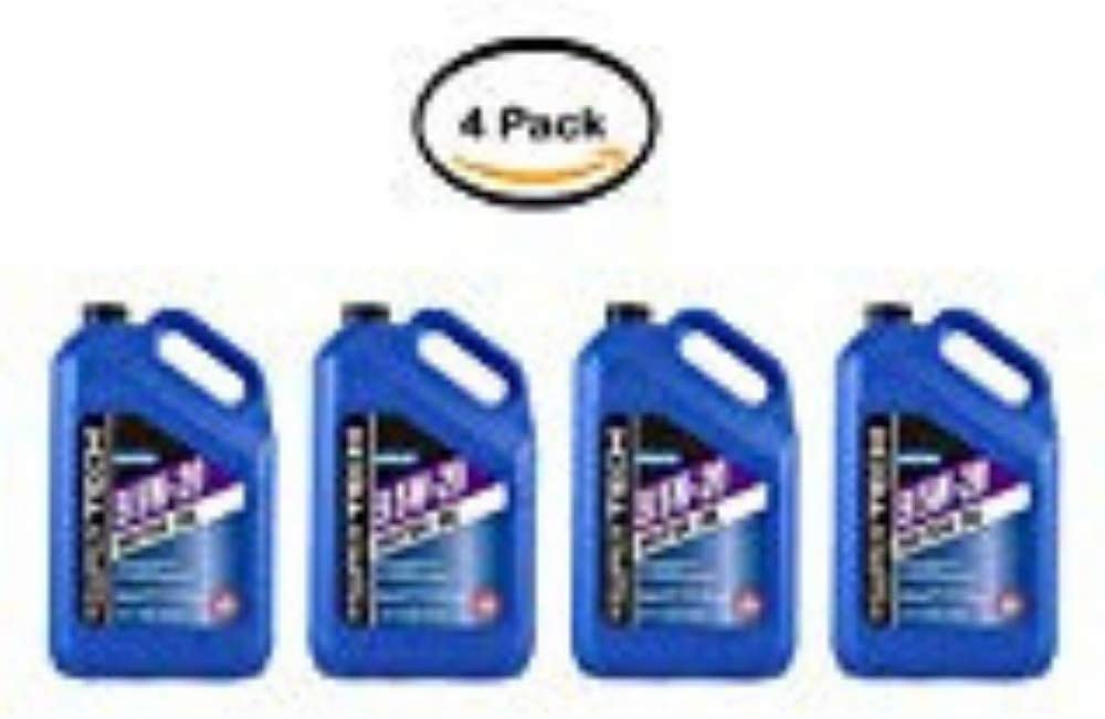 PACK OF 4 - SuperTech 5W20 Motor Oil, 5 Quart