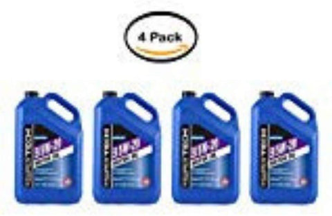 PACK OF 4 - SuperTech 5W20 Motor Oil, 5 Quart