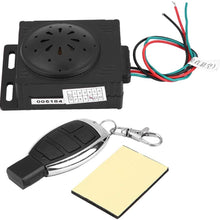 Terisass Motorcycle Anti-Theft Security System Universal 9-16V Anti-Theft Security Alarm System with Remote Control ABS Scooter Motorcycle Accessories