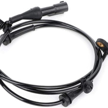 ANGLEWIDE 1 x ABS Wheel Speed Sensor Left+Right+Front Replacement for 2009 Ford Flex 2005-2007 Ford Five Hundred 2008-2012 Ford Taurus