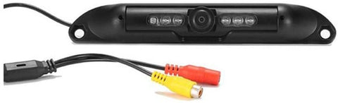 JCOLI Car Backup Reverse Rear View Camera HP 1080P Infrared LED for US License Plate Frame 170 Degree Night Vision