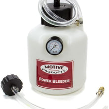 Motive Products, European Power Brake Bleeder, 0100, Hand Pump Pressure Tank with Adapter