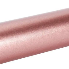 ATMOMO Metallic Rose Gold Craft Vinyl Wrap Roll Adhesive Vinyl Car Sticker 30CM x 1.52M