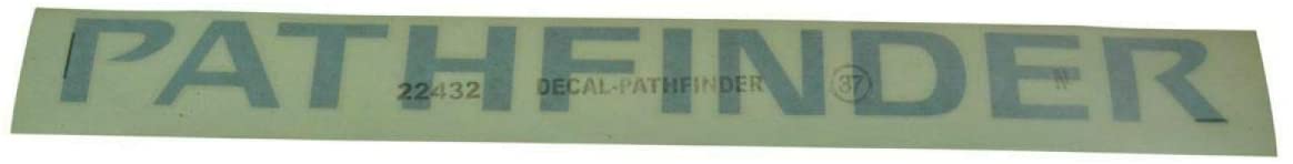 Roof Rack Side Rail Mounted Pathfinder Logo Decal LH or RH Compatible with Pathfinder