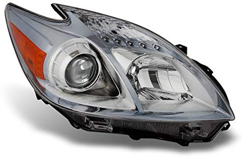 For 2010-2011 Toyota Prius Halogen Type Clear Front Headlight Passenger Right Side Head Lamp Replacement