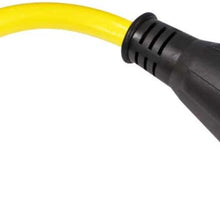 Quick Products QP-30M30T012 Twist Lock Adapter Cord - 30A Male to 30A Twist Lock, 12"
