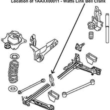 1A Auto Rear Watts Link Bell Crank for 2001-2007 Chrysler PT Cruiser