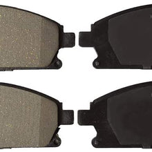 KFE KFE855-104 Ultra Quiet Advanced Premium Ceramic Brake Pad Front Set Compatible with: 1996-2004 Nissan Pathfinder, Quest; Q45, QX4; MDX
