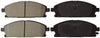 KFE KFE855-104 Ultra Quiet Advanced Premium Ceramic Brake Pad Front Set Compatible with: 1996-2004 Nissan Pathfinder, Quest; Q45, QX4; MDX