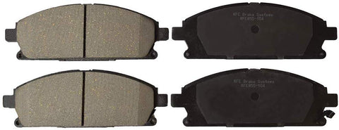 KFE Ultra Quiet Advanced KFE855-104 Premium Ceramic FRONT Brake Pad Set