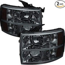 Carpart4u - Crystal Headlight Headlamp for 2007-2013 Chevy Silverado 1500 2500 3500 [ Halogen Model ]
