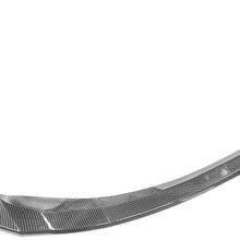 IKON MOTORSPORTS | Front Bumper Lip Compatible With 20-21Toyota Corolla��L,LE,XLE Only) | Carbon Fiber Print Guard Protection Finisher Under Chin Spoiler