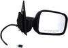 Dorman 955-1392 Passenger Side Power Door Mirror - Folding with Memory for Select Jeep Models, Black