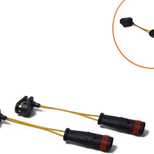 Automotech 2 Pack Brake Pad Wear Sensor Front or Rear 1645401017 2205401517 Fits for Mercedes-Benz E/GL/ML/R/S