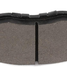 Front Ceramic Brake Pads Kits 4pcs fit for 1997-1999 for Acura CL,1997-2005 for Acura EL,1990-2002 for Honda Accord,1996-2011 for Honda Civic,2010-2014 for Honda Insight