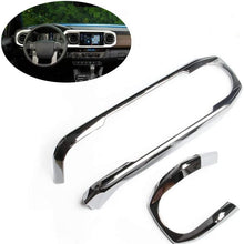 Fit for 2015-2020 TOYOTA Tacoma chrome Central console dashboard panel cover trim 2016 2017 2018 2019 accessories