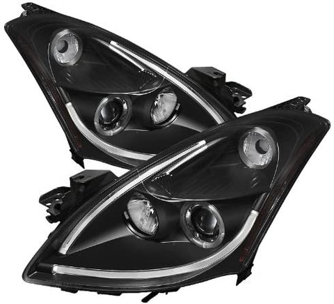 Spyder Auto 444-NA104D-LTDRL-BK Projector Headlight
