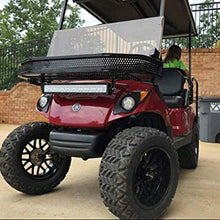 10L0L Golf Cart 4 Fender Flares (2) Front & (2) Rear fit Yamaha G22 G29,Club Car DS Precedent, EZGO RXV&TXT with Metal Hardware