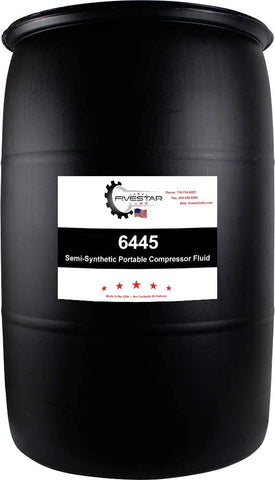 SEMI-SYNTHETIC PORTABLE COMPRESSOR FLUID 55 GALLONS