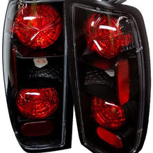 Spyder 5006837 Nissan Frontier 98-00 Euro Style Tail Lights - Black