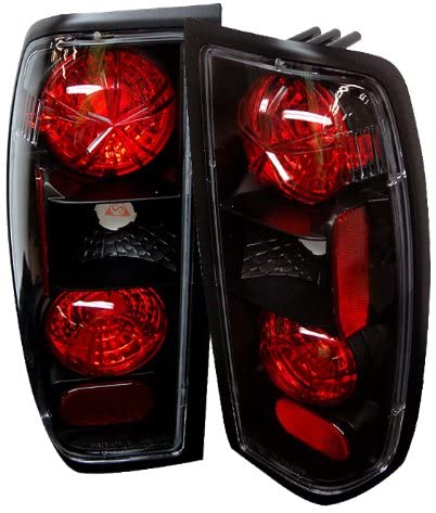 Spyder 5006837 Nissan Frontier 98-00 Euro Style Tail Lights - Black