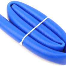 AUTOMUTO Radiator Hose Kit Fit for 3 ft 1 ID FlexFab 5526 Blue Silicone Heater Hose 25mm 350F Radiator Coolant 1.00
