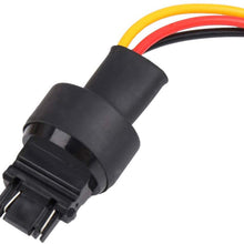 uxcell 2pcs 3157 LED Turn Signal Light Canbus Error Resistor Canceller Decoder 50W DC 12V 8R