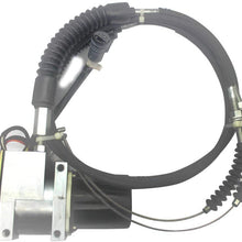 247-5227 2475227 Round Throttle Motor Governor Assy with Double Cable for E320V2 Speed Gas Accelerator Parts