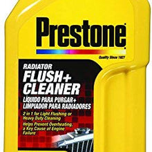 Prestone Yellow AS105 Radiator Flush and Cleaner-22 oz, 22. Fluid_Ounces
