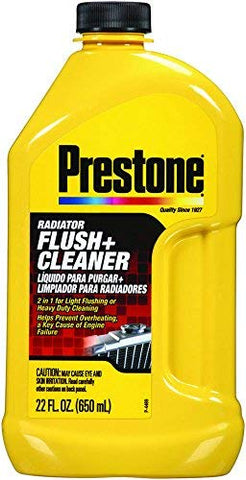 Prestone AS105-6PK Radiator Flush and Cleaner - 22 oz, (Pack of 6)