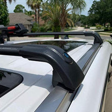 Roof Rack Cross Bars Fit for Land Rover Discovery Sport 2015-2020 Aluminum Cross Bar for Rooftop Cargo Carrier Bag Luggage Kayak Bike Snowboard Skiboard