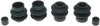 ACDelco 18K2124 Professional Rear Disc Brake Caliper Rubber Bushing Kit with Seals and Bushings