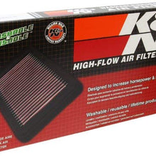 K&N Engine Air Filter: High Performance, Premium, Washable, Replacement Filter: 2006-2012 FORD/MERCURY (Fusion, Milan), 33-2357