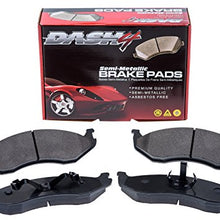 Dash 4 MD905 Premium Brake Pad, Semi-Metallic