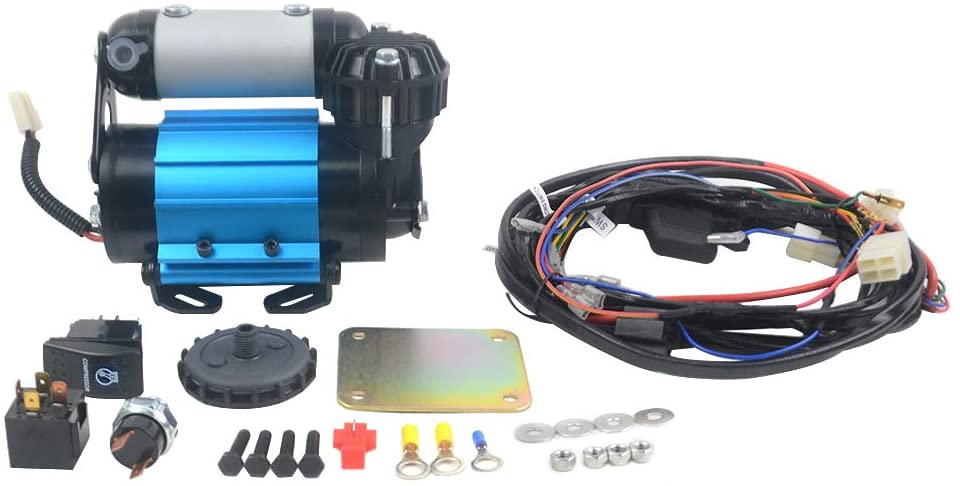 GELUOXI CKMTP12 - for 4x4 Accessories Twin High Performance 12 Volt Air Compressor