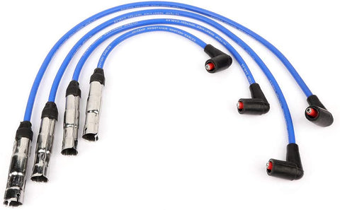 CTCAUTO Ignition Wire Sets Replacement for Volkswagen Beetle/Golf/Jetta 1998-2014 (Set of 4)
