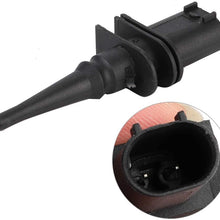 Qii lu Outside Outer Air Temperature Sensor ABS Plastic Outside Air Temperature Sensor Fit for 325Ci 325xi 2001-2006 65816905133