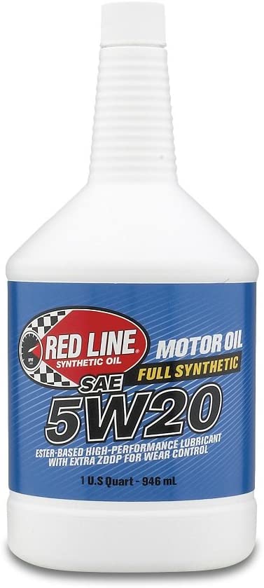 Red Line 12504 20W50 Synthetic Oil - 1 Quart Bottle (Pack of 6)