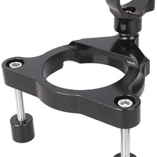 Mallofusa Motorcycle Stabilizer Steering Damper Bracket Mount Holder Kit Compatible for Kawasaki Z800 2013 2014 2015 Black