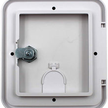 Power Cord Hatch Electrical Access Door for RV Camper Trailer Motorhome Power Protection