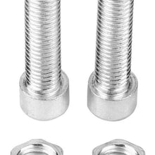 Shock Absorber Riser, 2pcs Universal Motorcycle Rear Shock Absorber Riser Height Extension 5cm Chassis Blue per Motorcycle Modification(With screw)