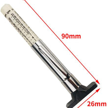 DishyKooker 0-25mm Tire Tread Depth Gauge Standard Metric Checker for Motorbike Truck Car